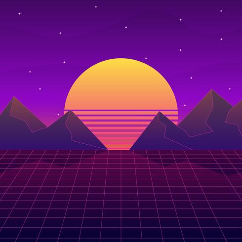 retro background vector