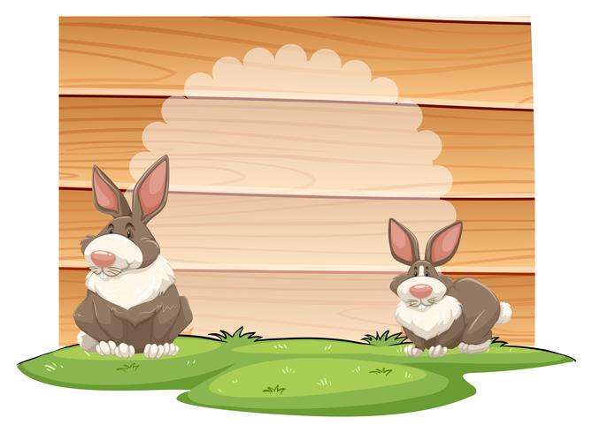 Rabbits vector