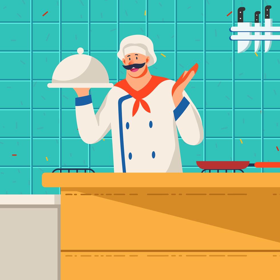 Chef 366697 Vector Art at Vecteezy