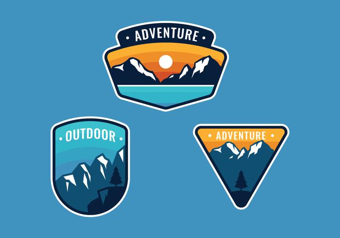 Travel Badge vector