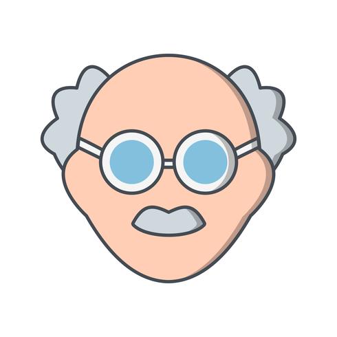 Male Scientist Vector Icon