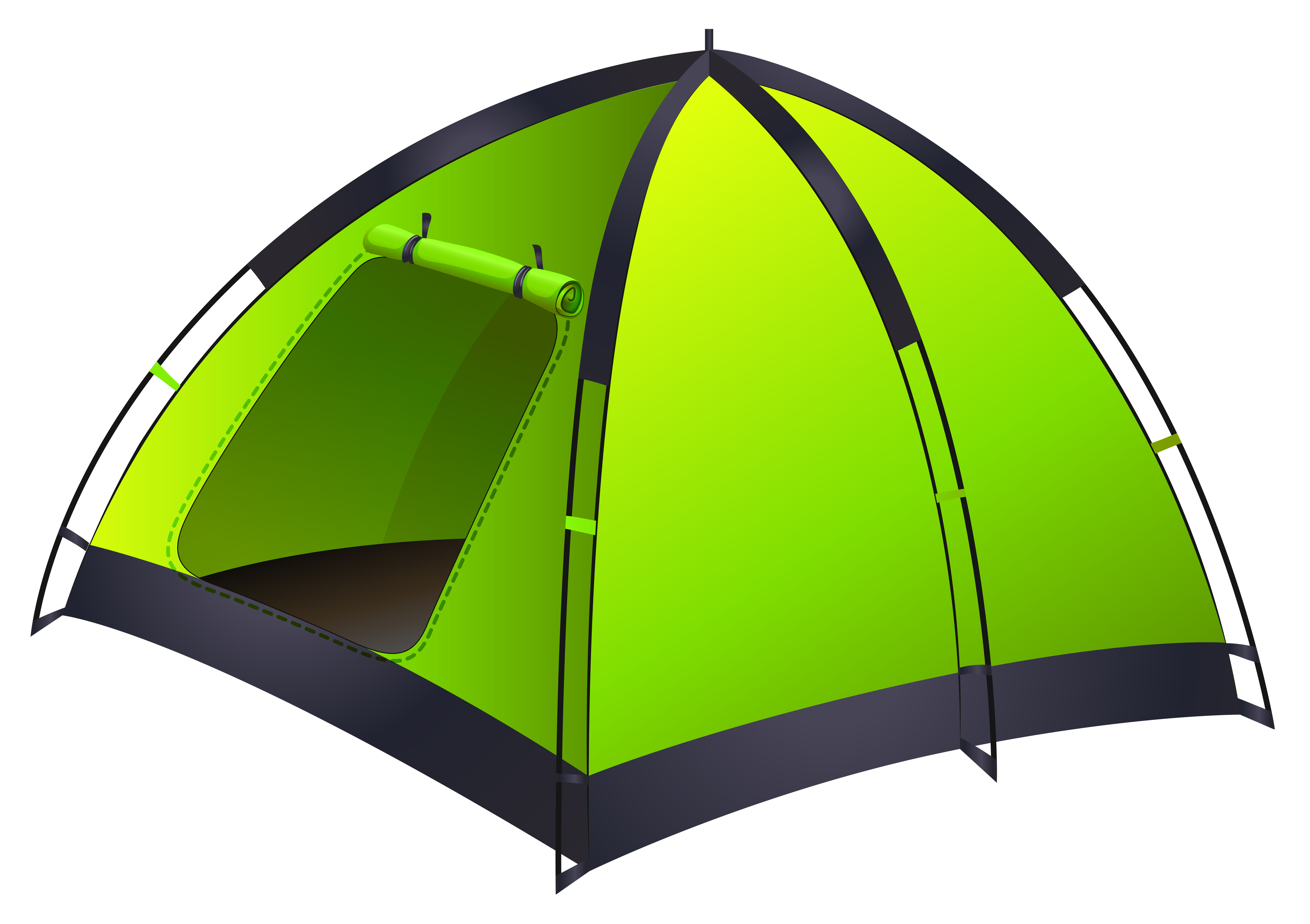 Download Green single camping tent 367067 Vector Art at Vecteezy