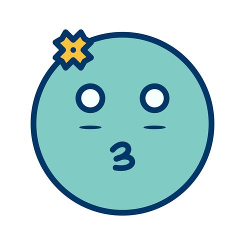 Girl Emoji Vector Icon