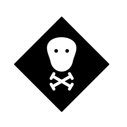 Toxic Vector Icon