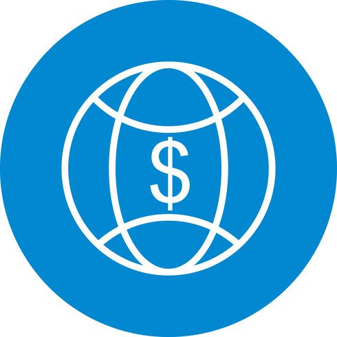 World Money Vector Icon