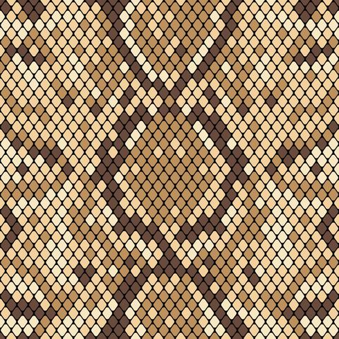 Realistic texture of snake or another reptile skin vector