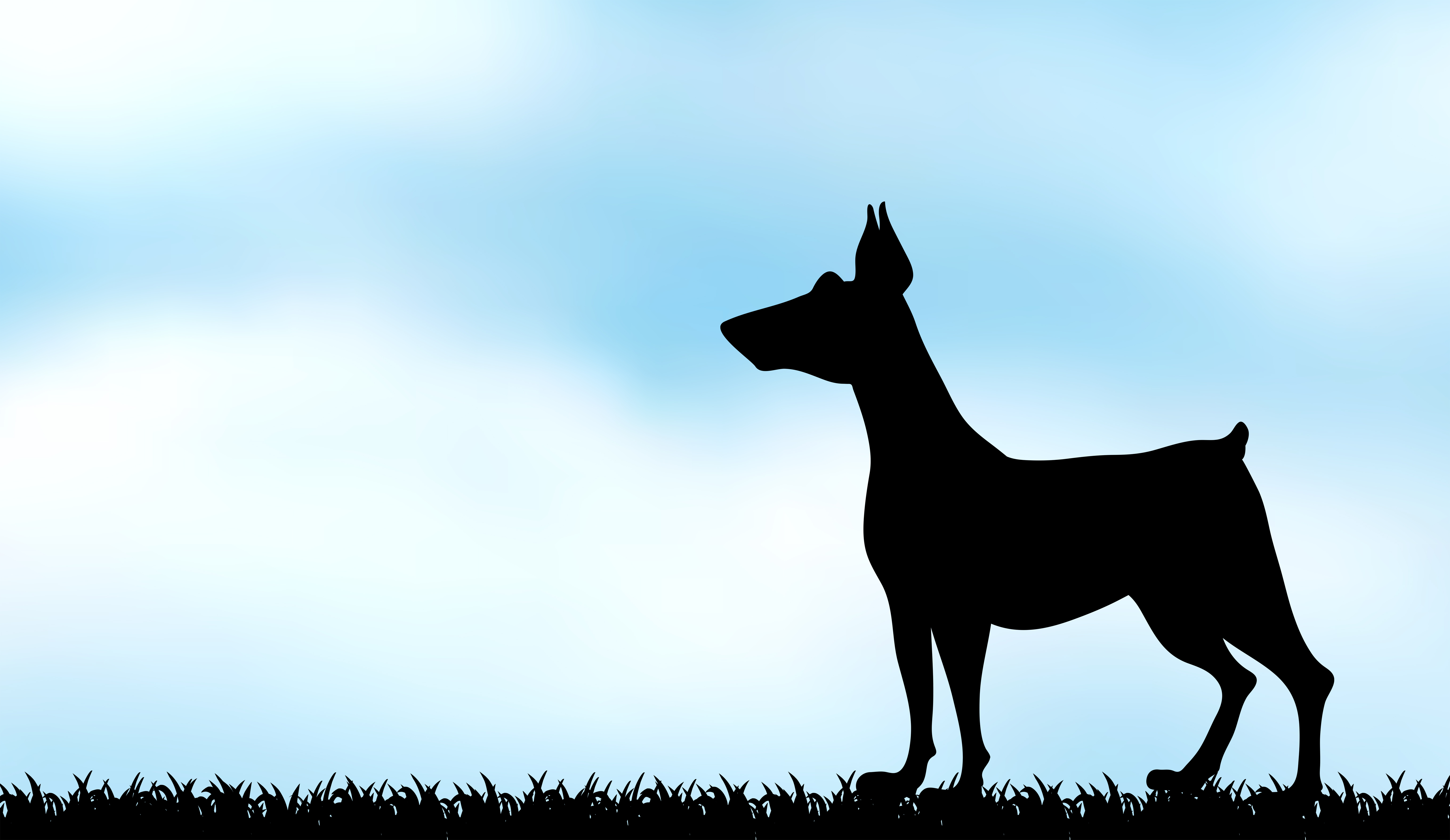 Download Greyhound Silhouette Free Vector Art - (15 Free Downloads)
