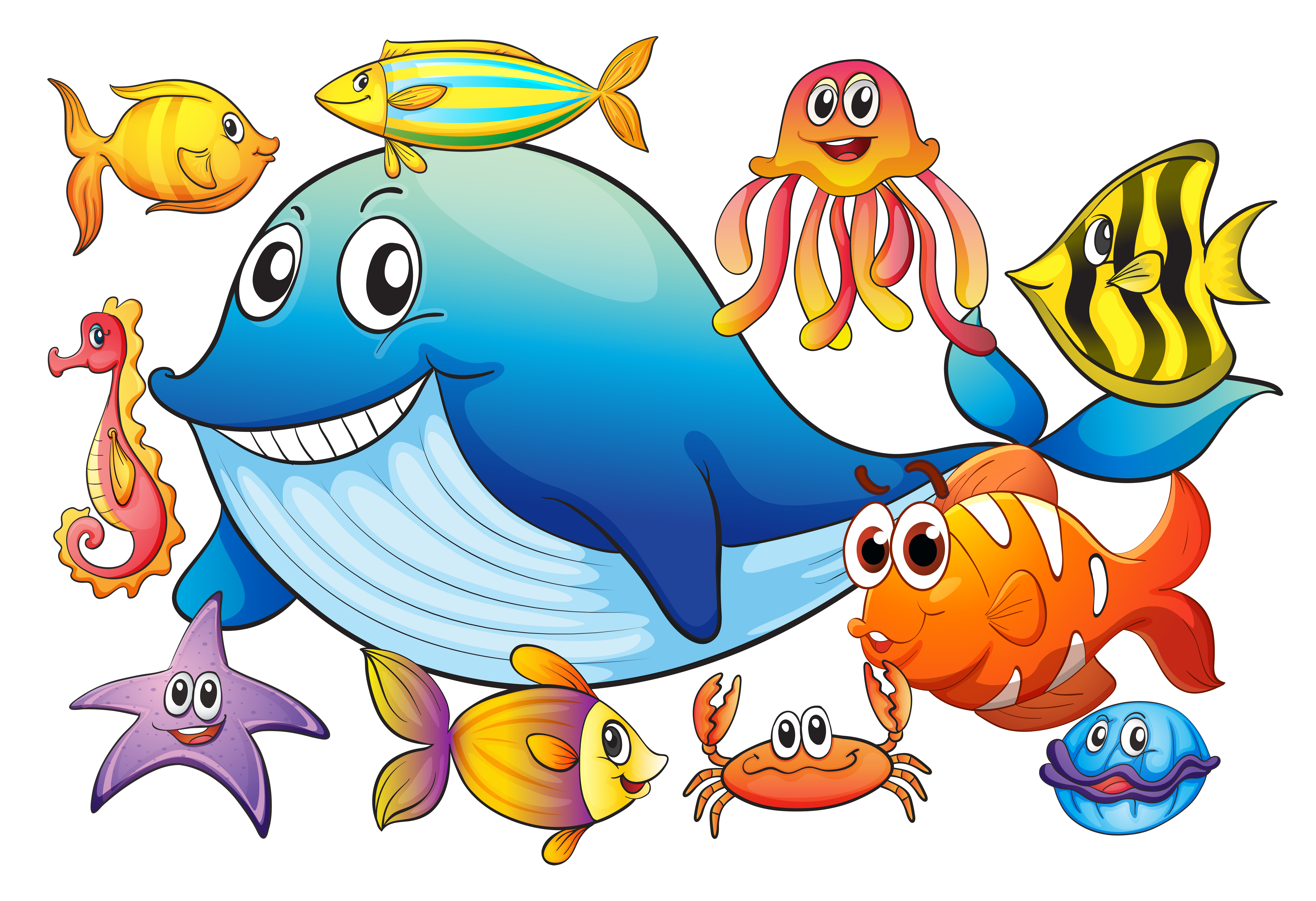 Download Different kind of sea animals 368205 - Download Free ...