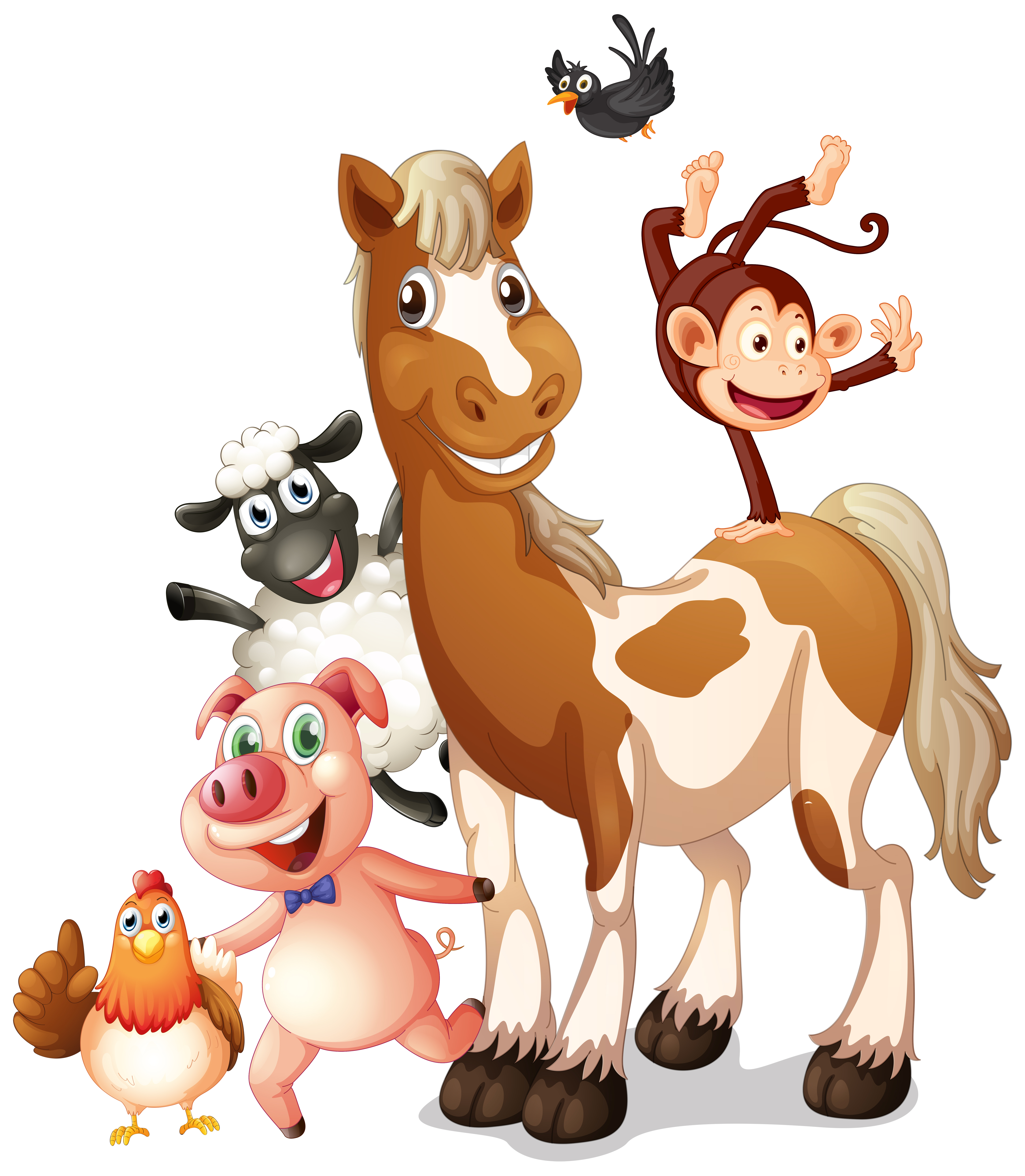 Different kind of farm animals 368289 Vector Art at Vecteezy Different kind of farm animals 368289 Vector Art at Vecteezy