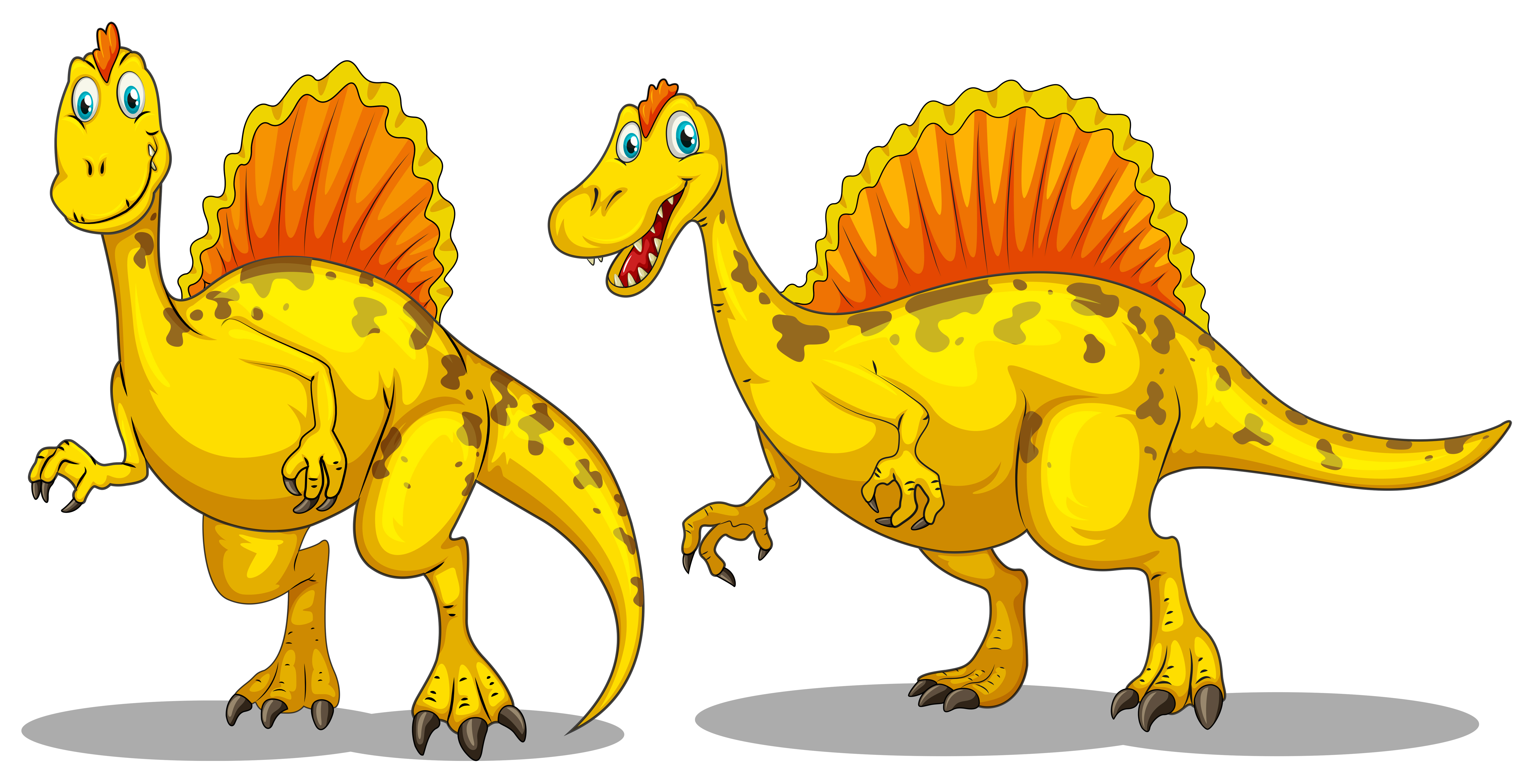 dinosaur with sharp teeth