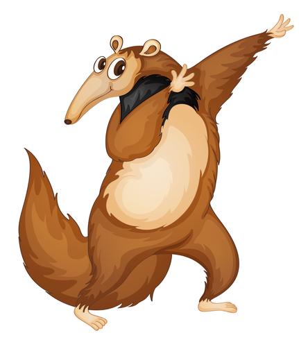 mr anteater vector