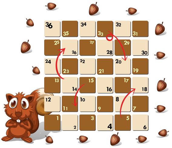 Board game vector