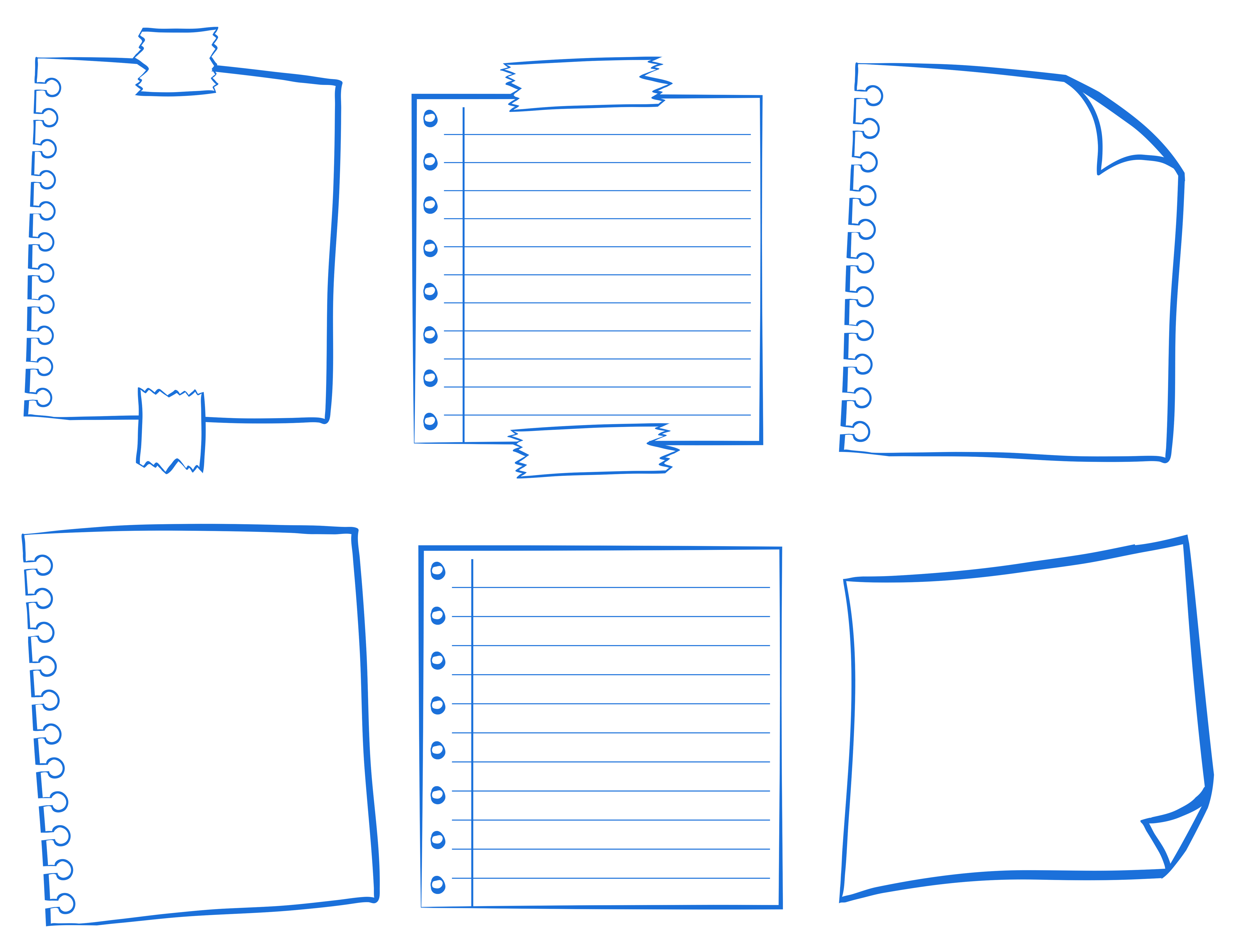 Doodle design for blank papers 368969 Vector Art at Vecteezy