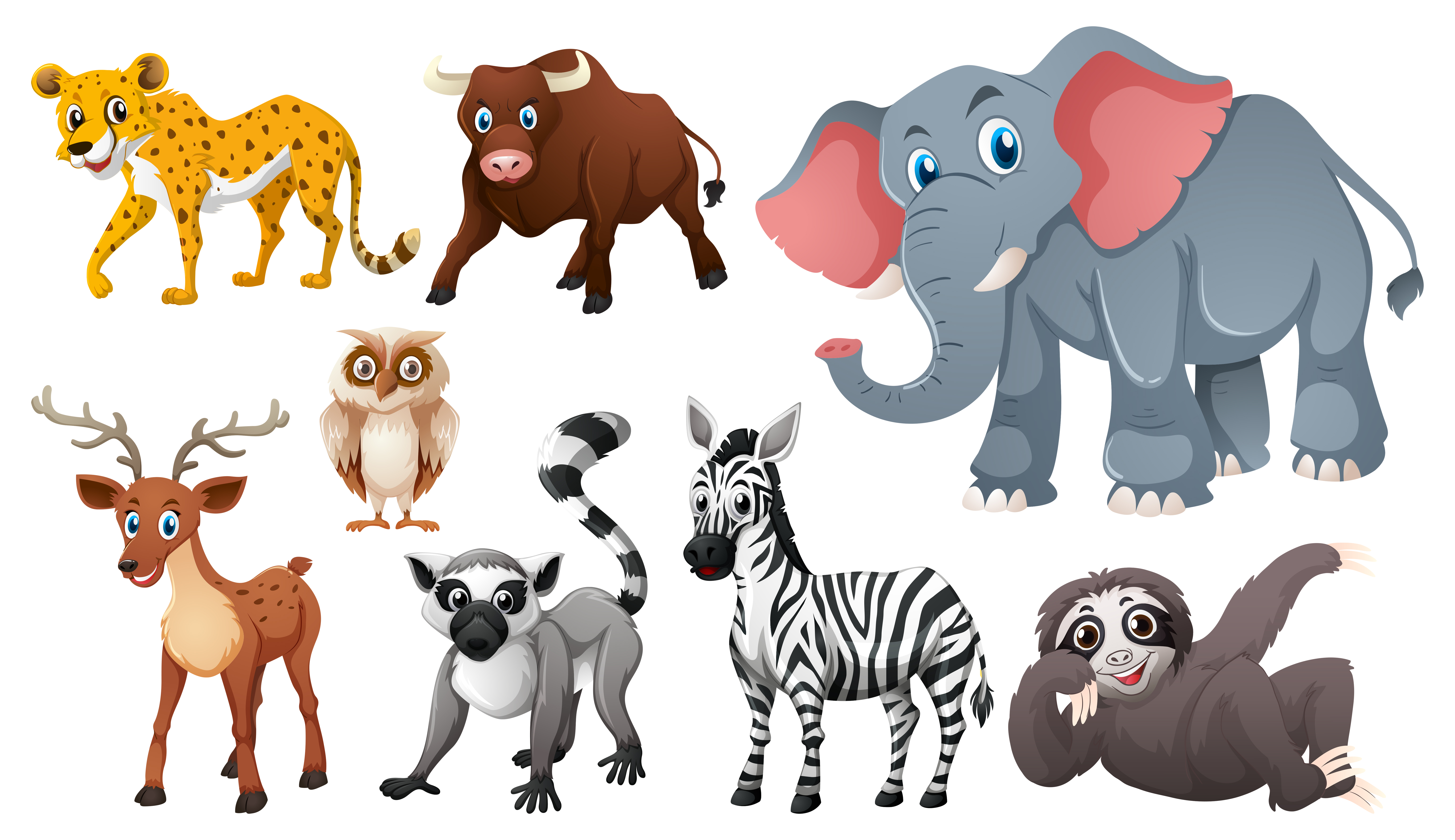 animal clipart collection