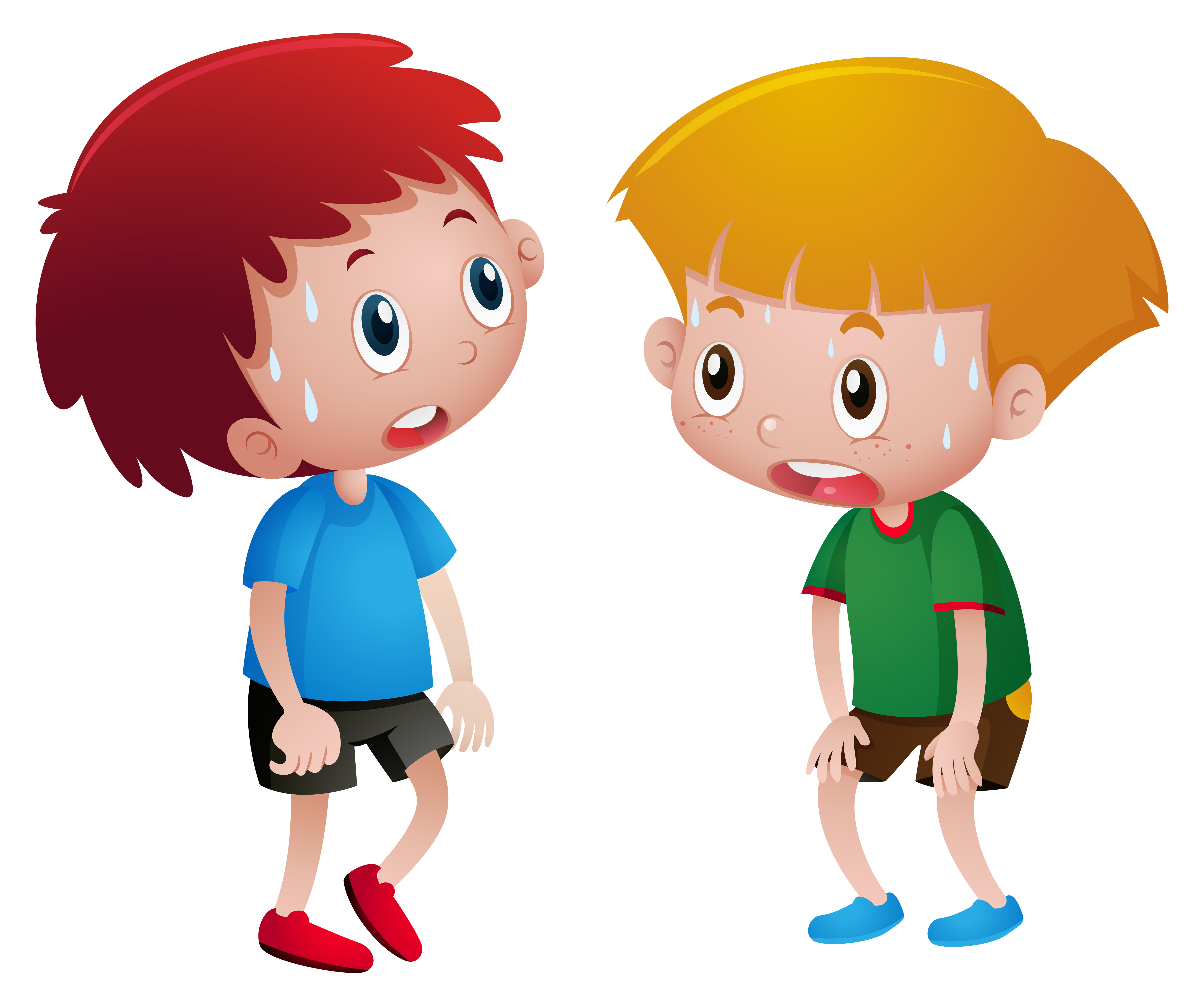 Tired Kid Clip Art