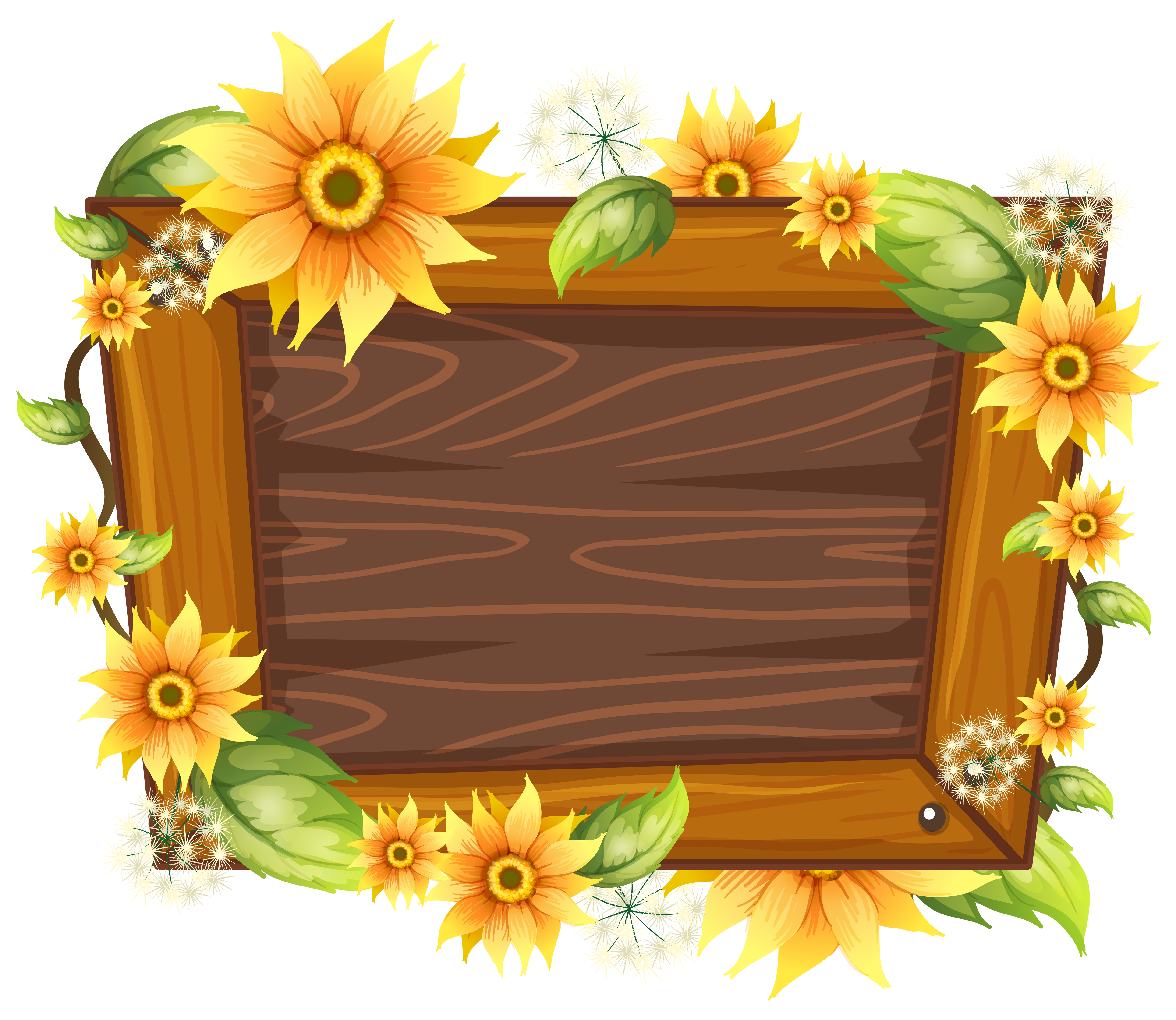 Free Free Sunflower Border Svg 527 SVG PNG EPS DXF File