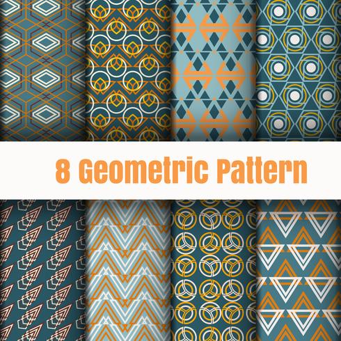 Geometric vector pattern wallpaper background surface textures