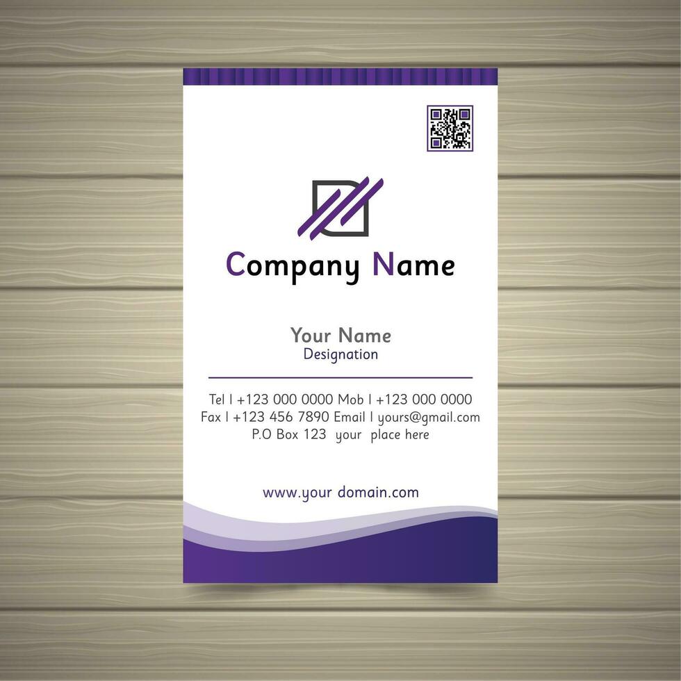 Business Card vector