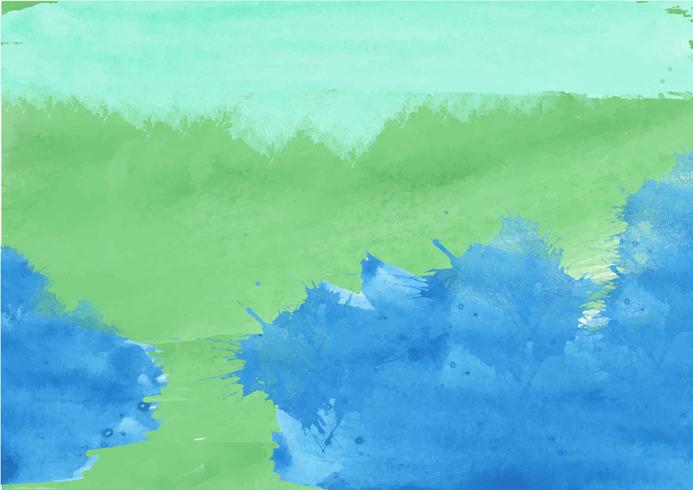Colorful Hand Painted Watercolor Background Green And Blue Watercolor Brush Strokes Abstract Watercolor Texture And Background For Design Watercolor Background On Textured Paper Download Free Vectors Clipart Graphics Vector Art