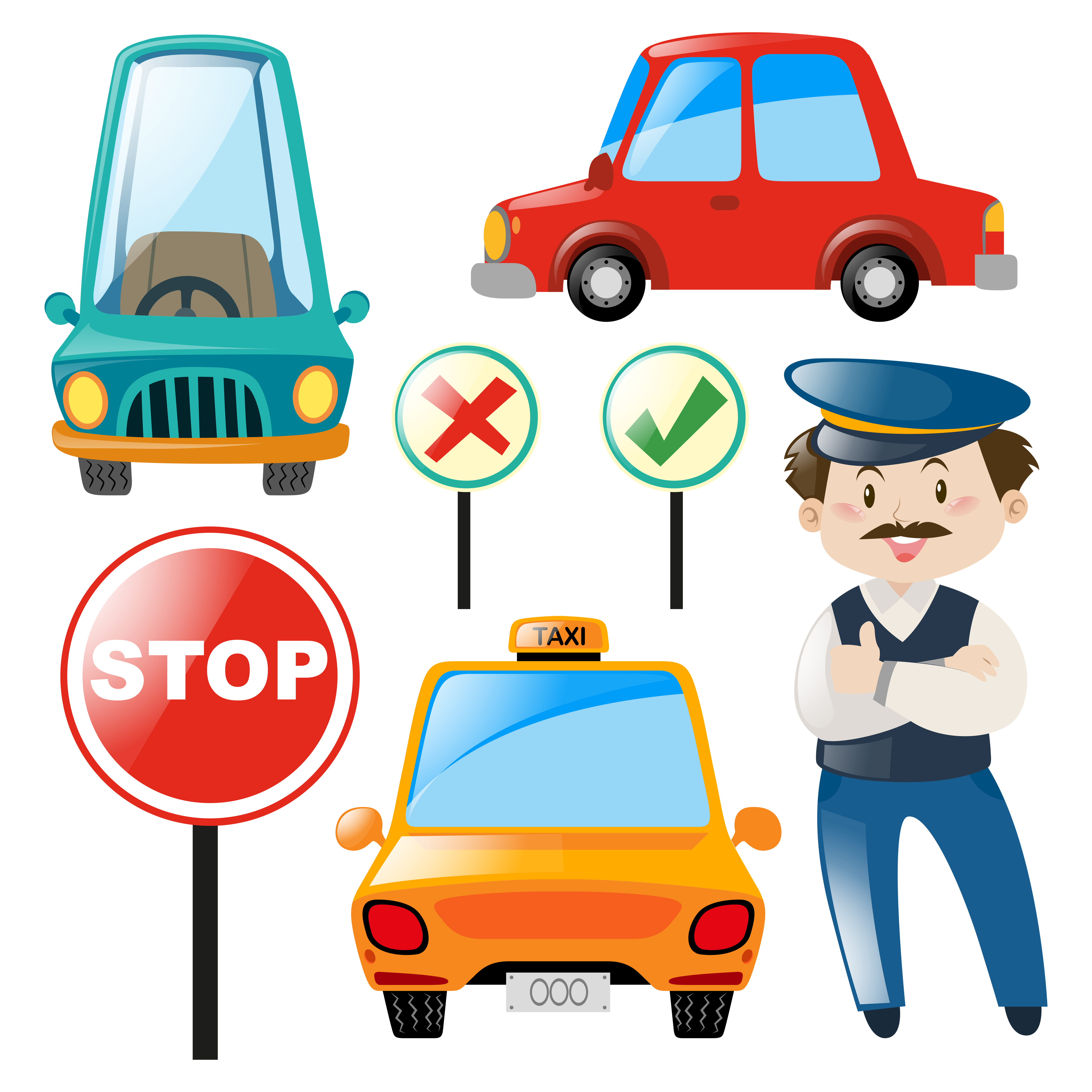 chauffeur clipart