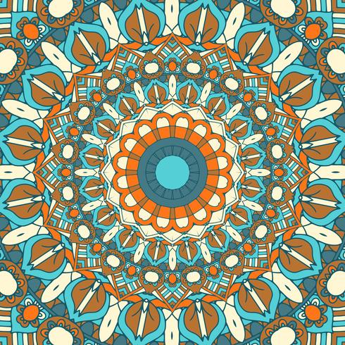 Detailed mandala design background  vector