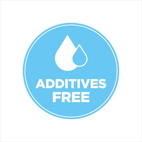 Additives free.  vector