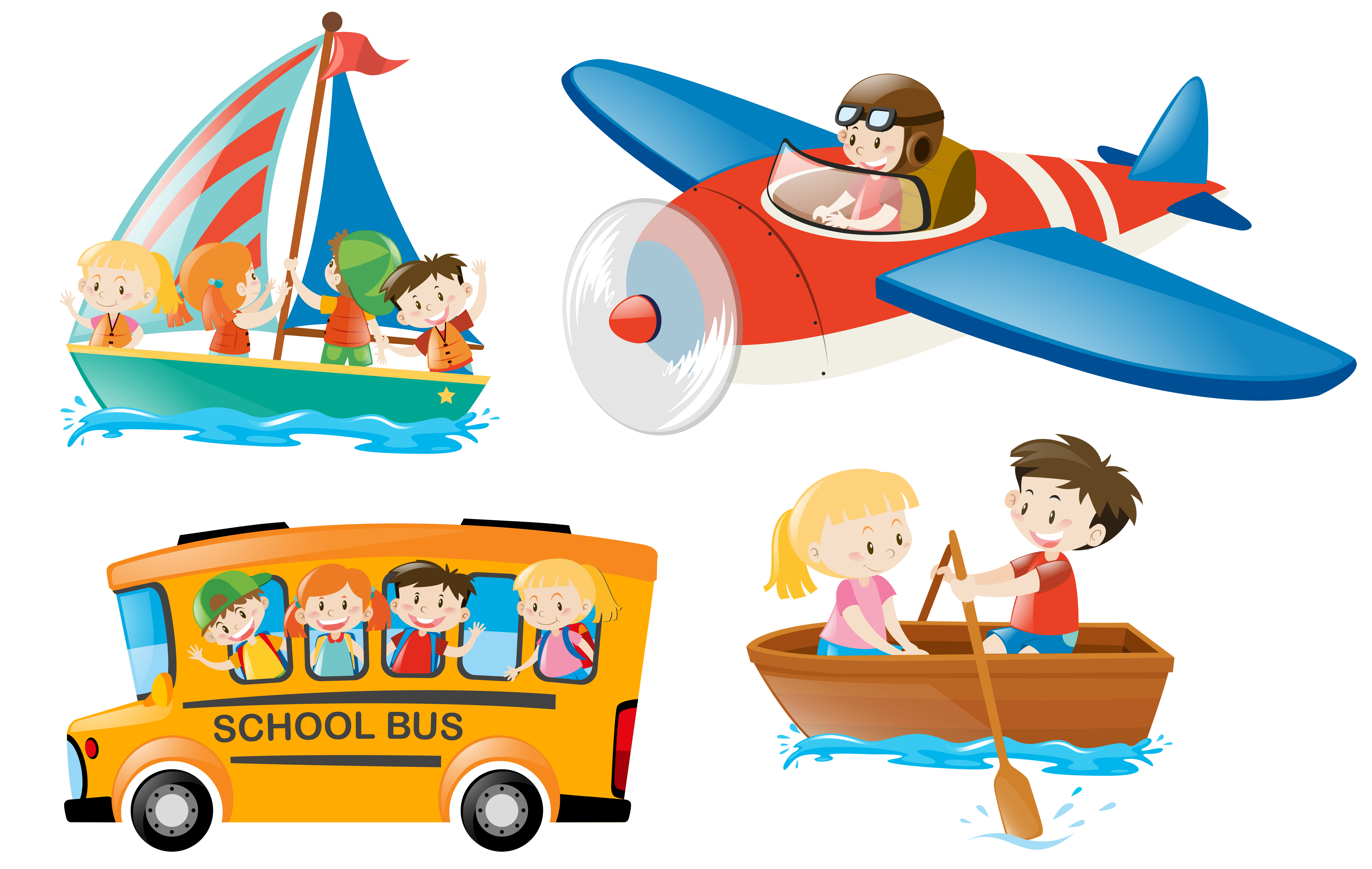 travel and transport clipart