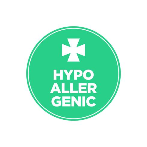 Hypoallergenic  icon vector