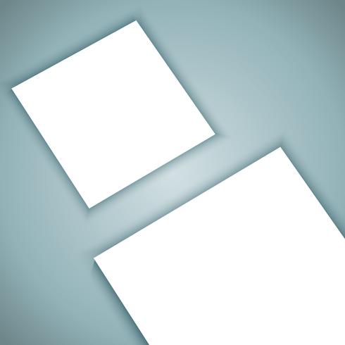Blank paper product mock up background  vector