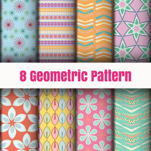 Geometric vector pattern wallpaper background surface textures