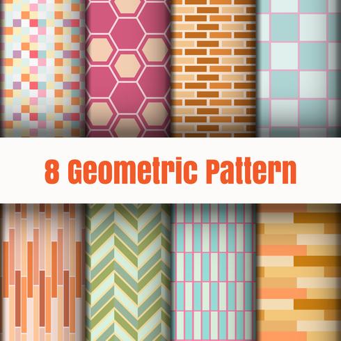 Geometric vector pattern wallpaper background surface textures