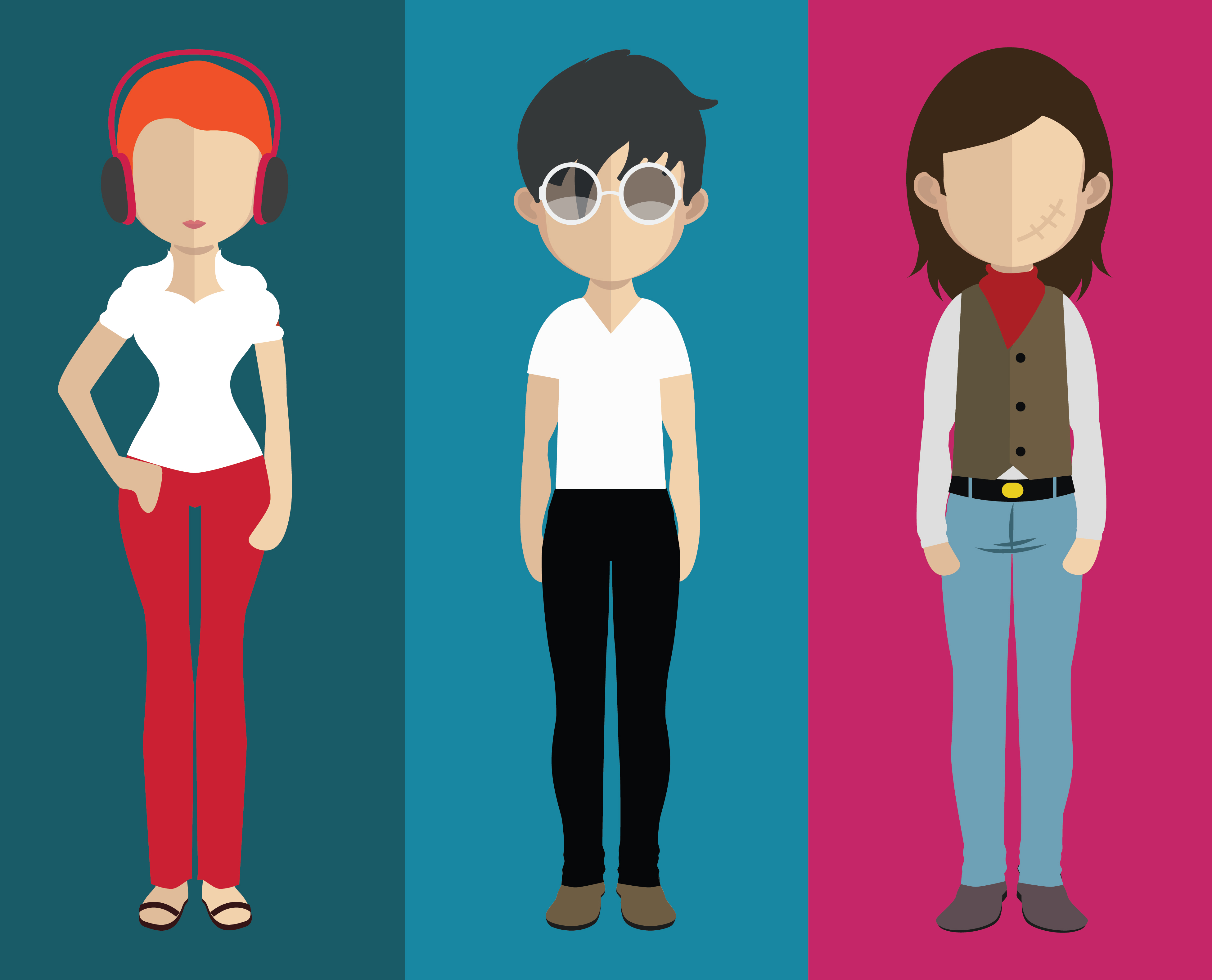 Download People avatar with full body and torso variations 370918 ...