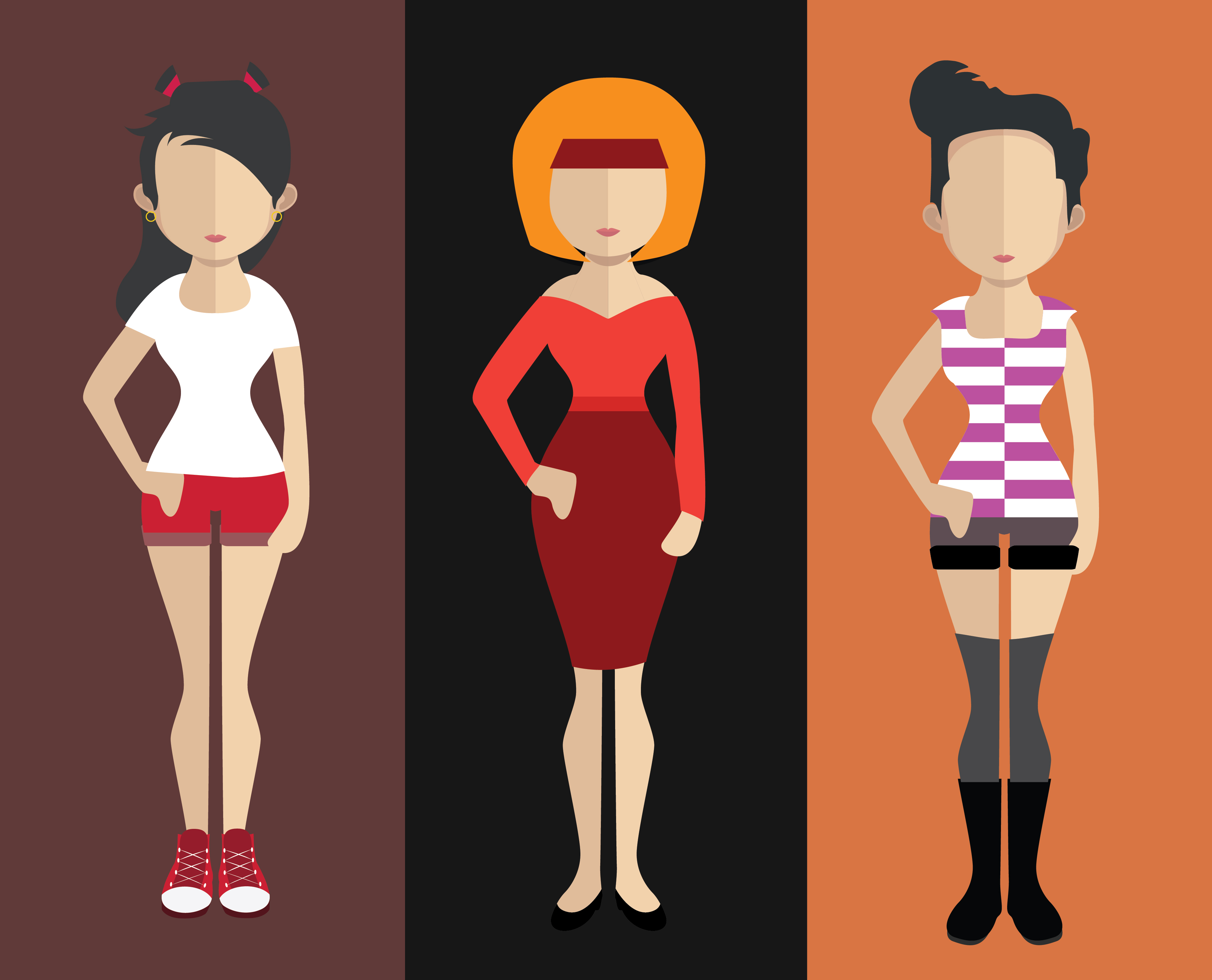 Download People avatar with full body and torso variations 371102 ...