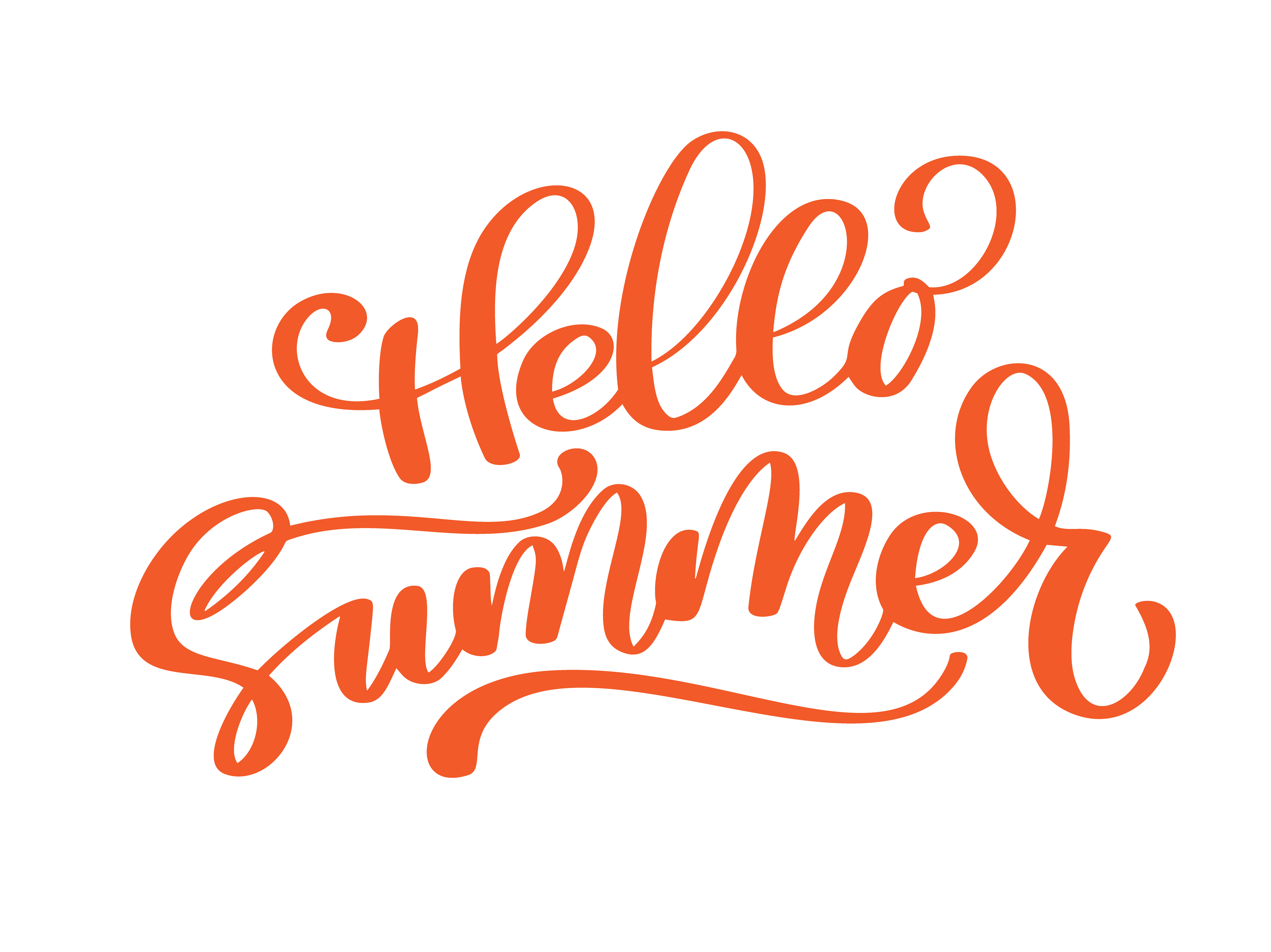 Download Hello Summer vector Handwritten illustration - Download ...
