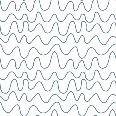 Abstract hand drawn pattern vector