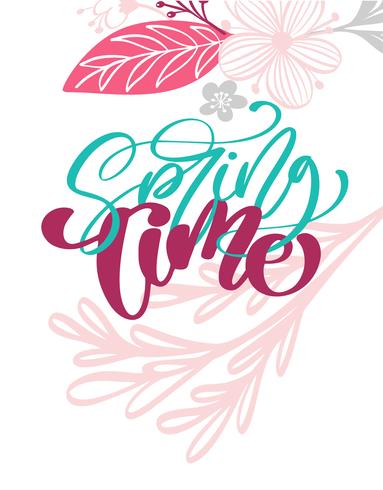 Spring Time  vector