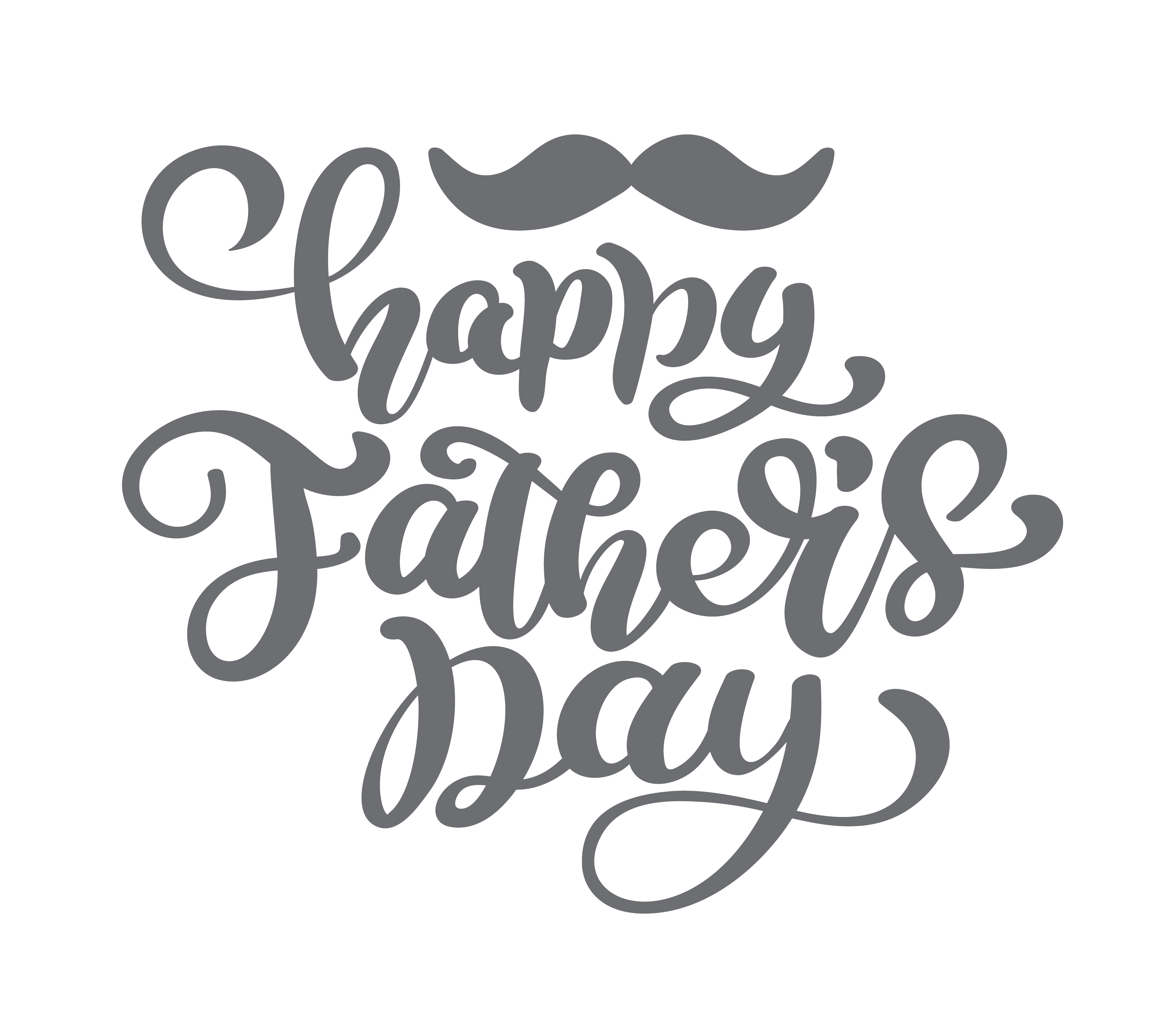 Download Happy fathers day vector lettering background. Happy ...
