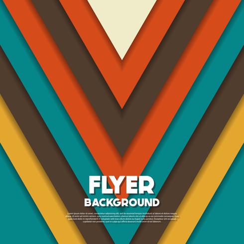 fresh background flyer style background Design Template vector