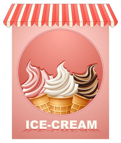 Helado vector