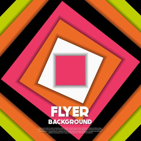 fresh background flyer style background Design Template vector