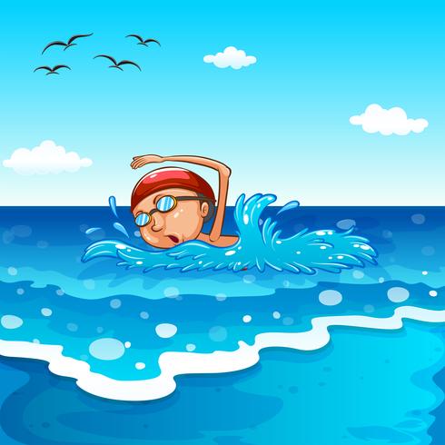 Swimming vector