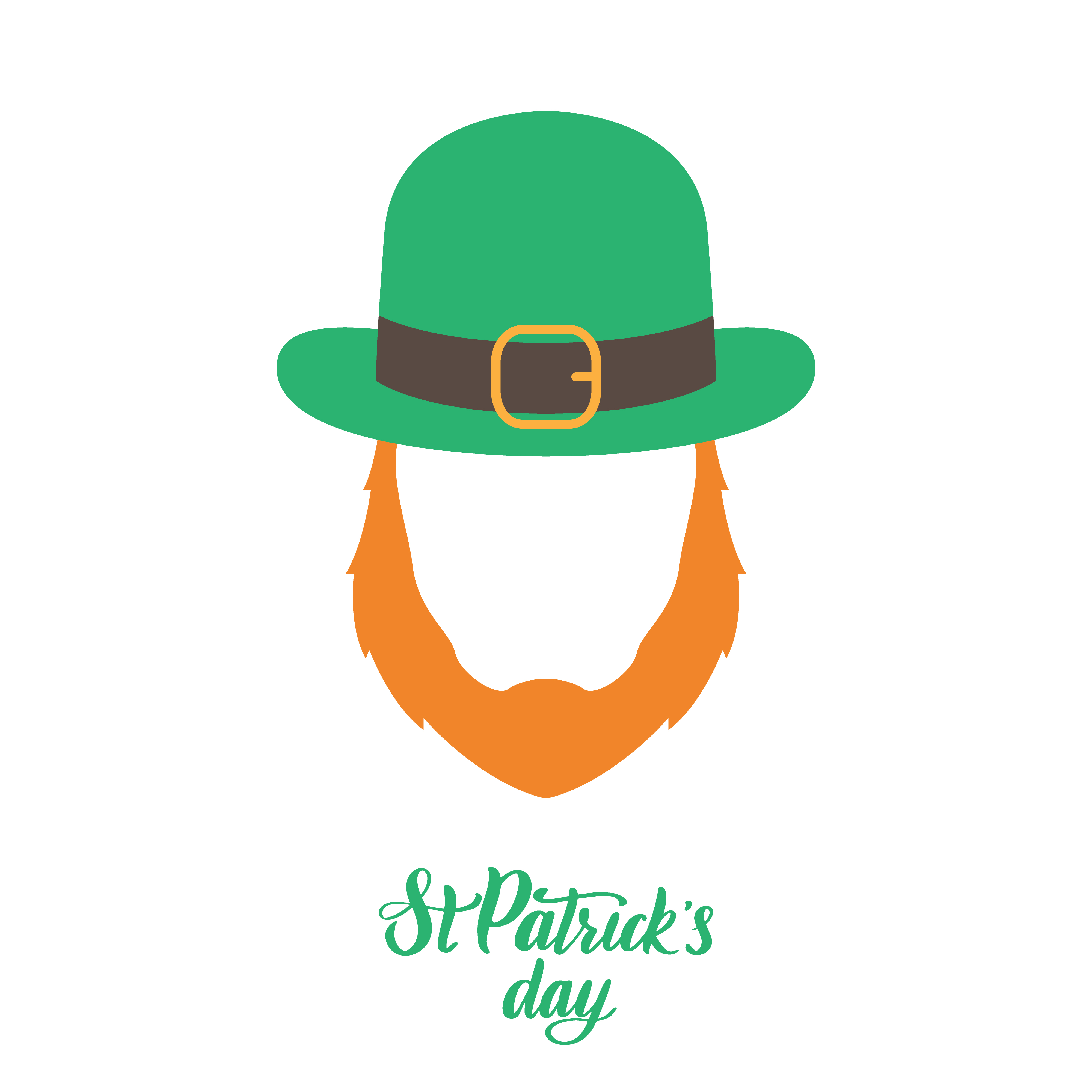 Irish elf with red beard 372470 Vector Art at Vecteezy