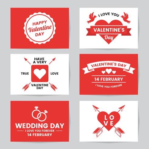 Valentine template banner Vector background for banner