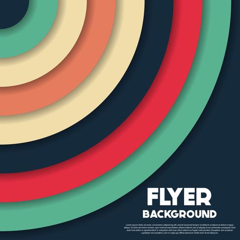 fresh background flyer style background Design Template vector