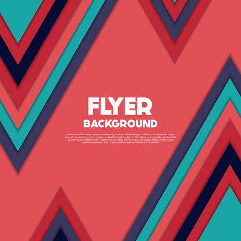 fresh background flyer style background Design Template vector