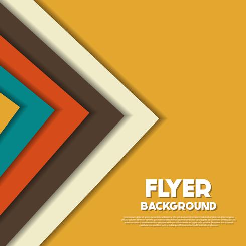 fresh background flyer style background Design Template vector