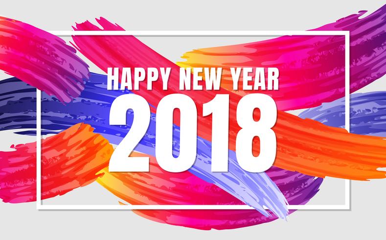 Happy New Year Background Vector background