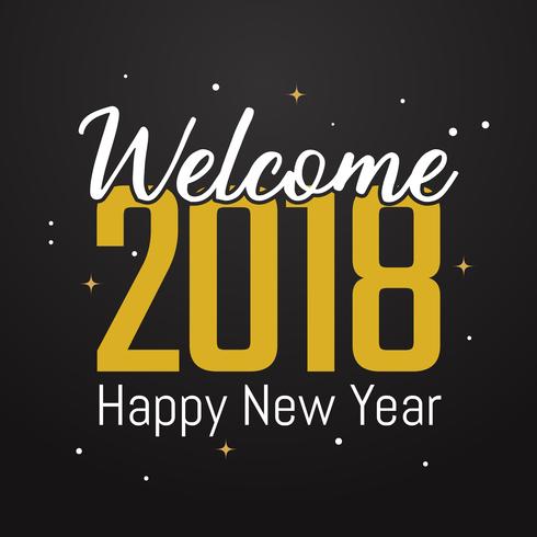 Happy New Year Background Vector background