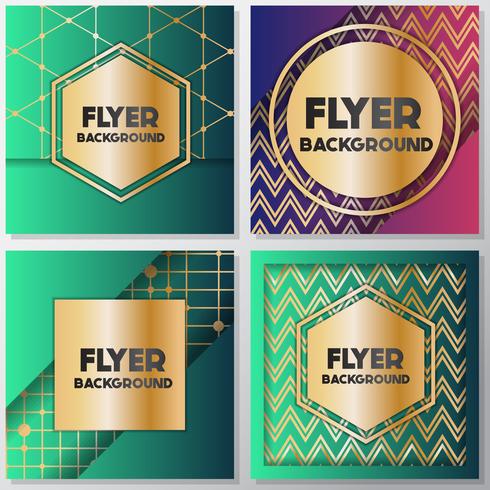 fresh background flyer style background Design Template vector