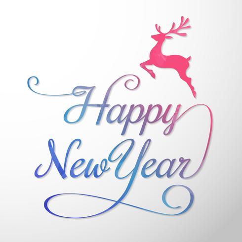Happy New Year Background Vector background